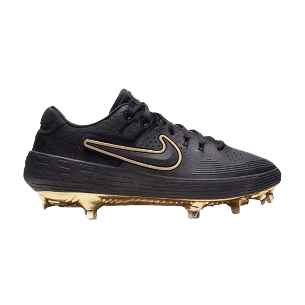 Nike Women's Zoom Huarache Elite 3 Black Metallic Gold