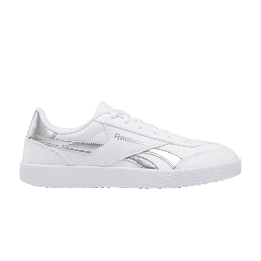 Reebok Women's Vector Smash White Silver Metallic