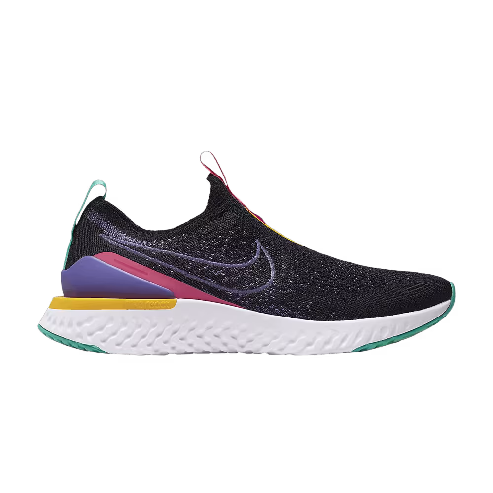 Nike Women's Epic Phantom React Flyknit Black Multi
