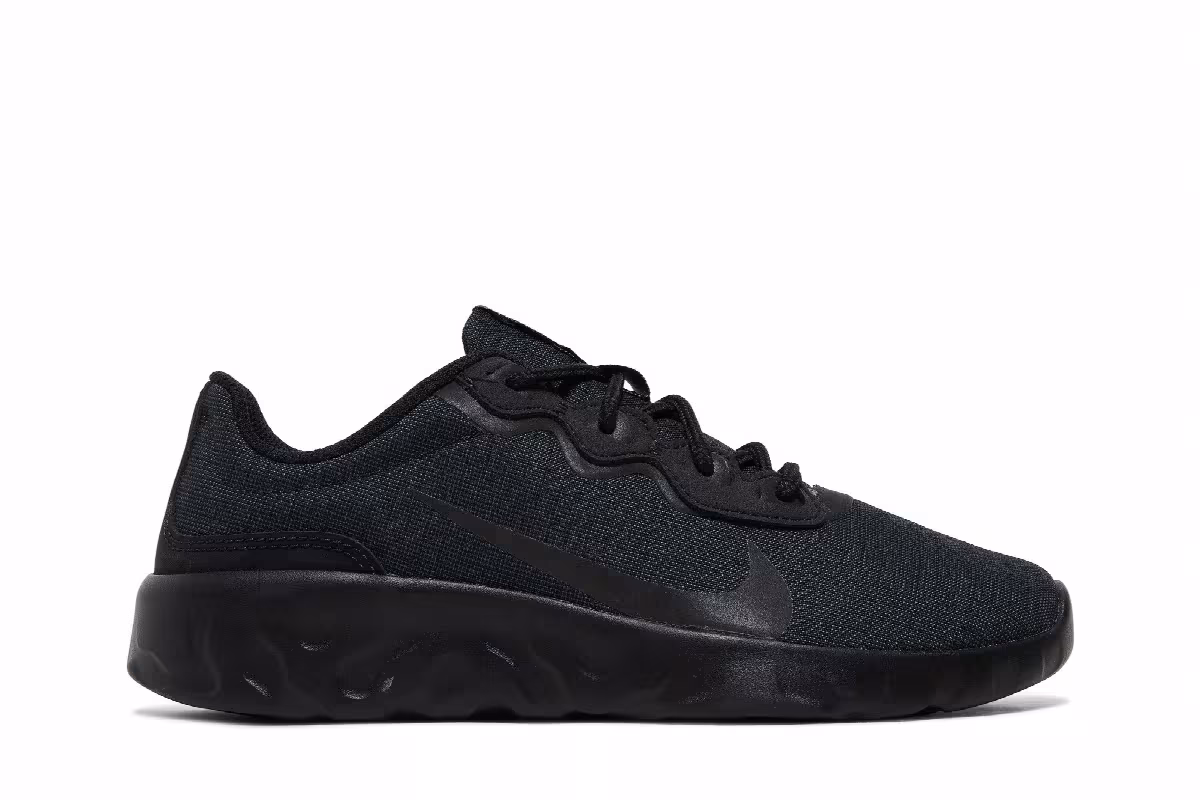 Nike Women's Explore Strada Triple Black, view 2