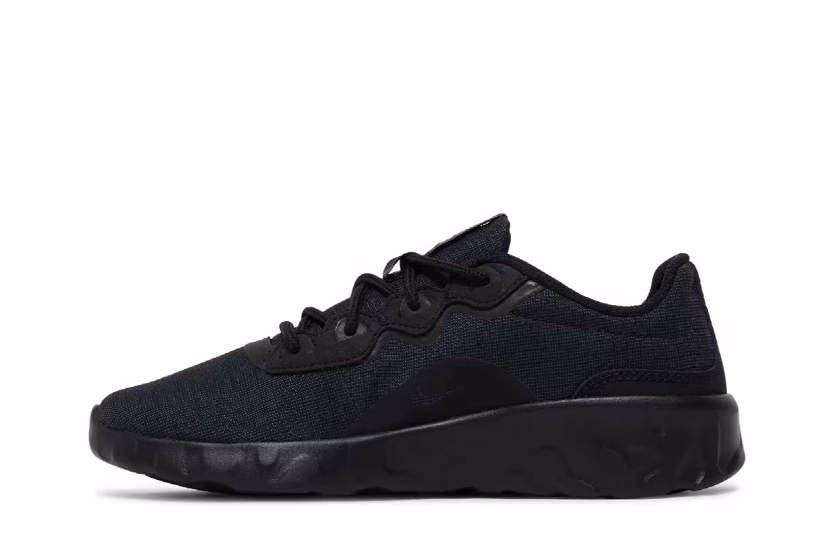 Nike Women's Explore Strada Triple Black, view 4