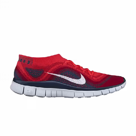 Nike Free Flyknit+ 'Bright Crimson'