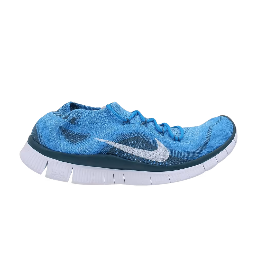 Nike Free Flyknit+ Vivid Blue