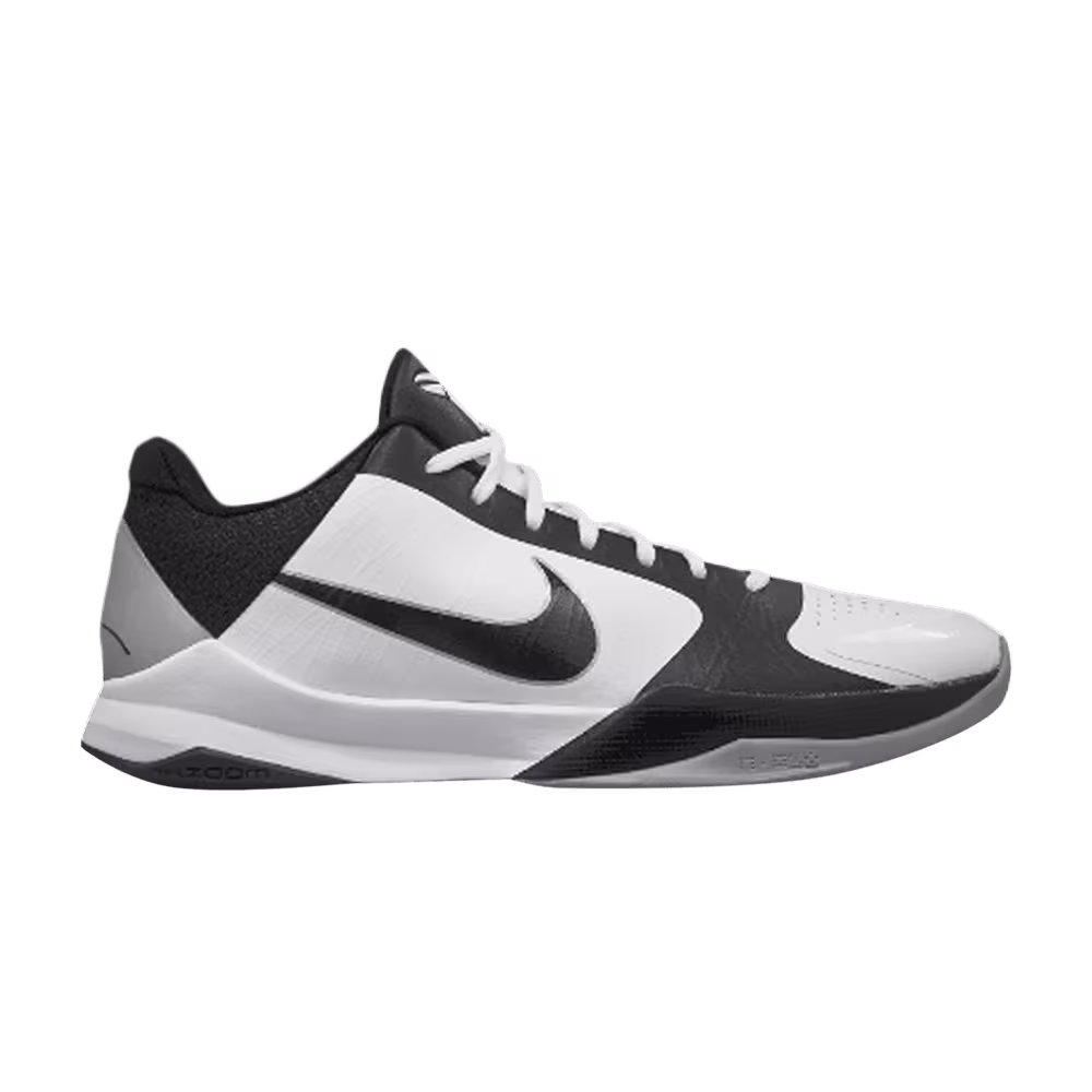 Nike Zoom Kobe 5 TB White Black
