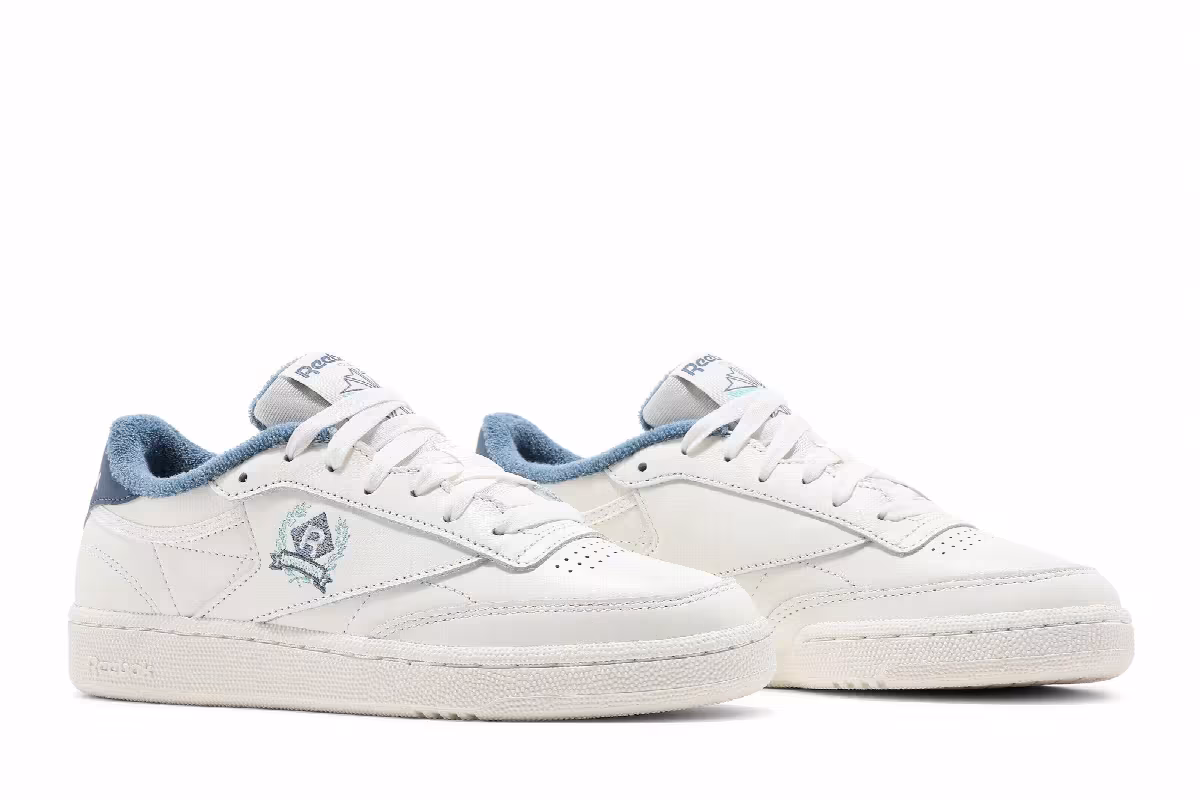Reebok Women's Club C 85 OG Crest - Chalk Blue Slate, view 9