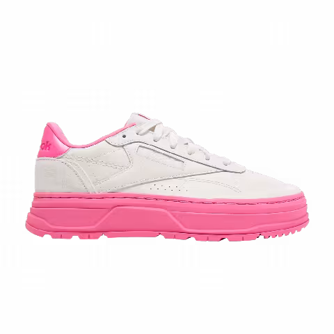 Reebok Wmns Club C Double Geo 'Chalk Atomic Pink'
