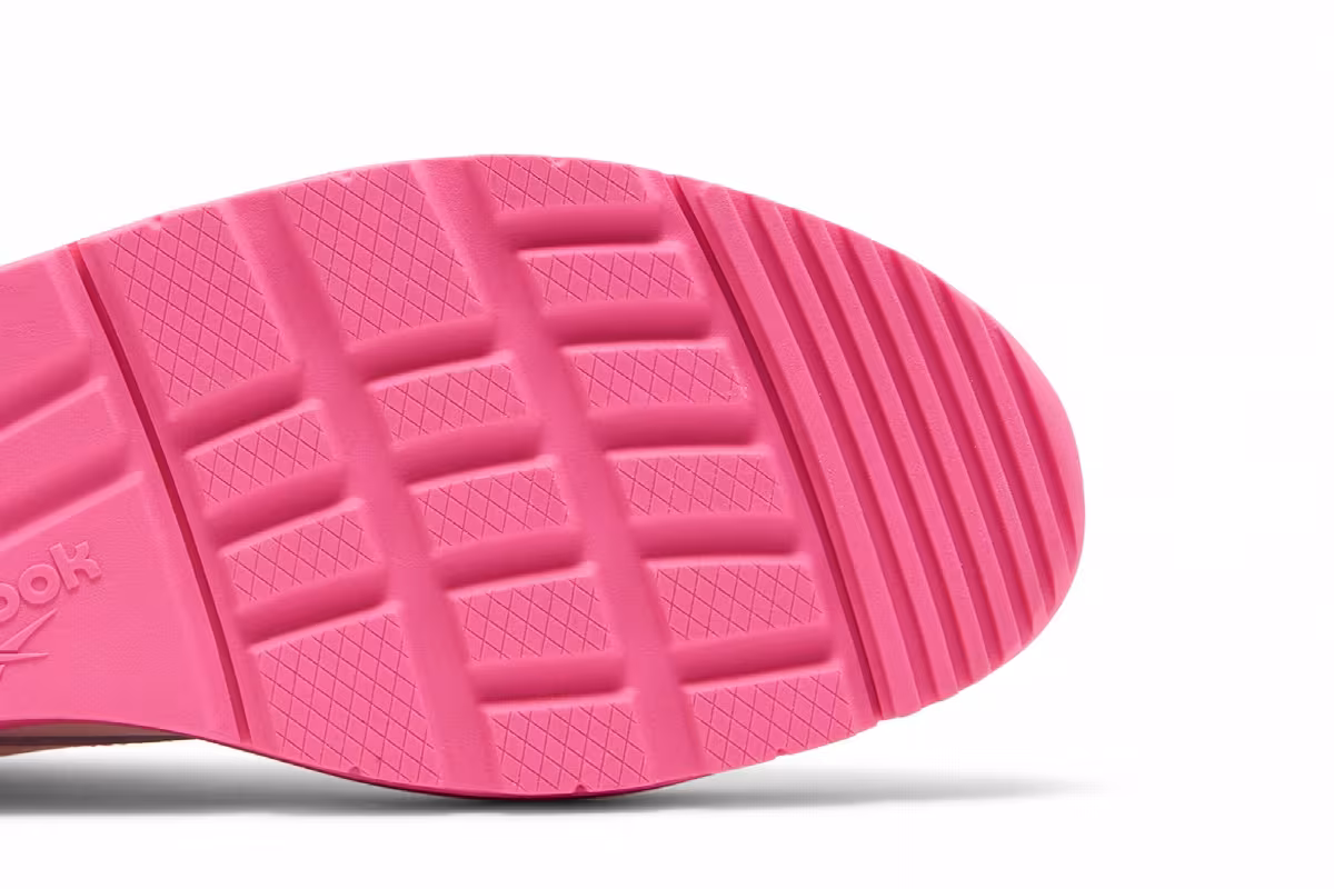 Reebok Women's Club C Double Geo Chalk Atomic Pink, view 6