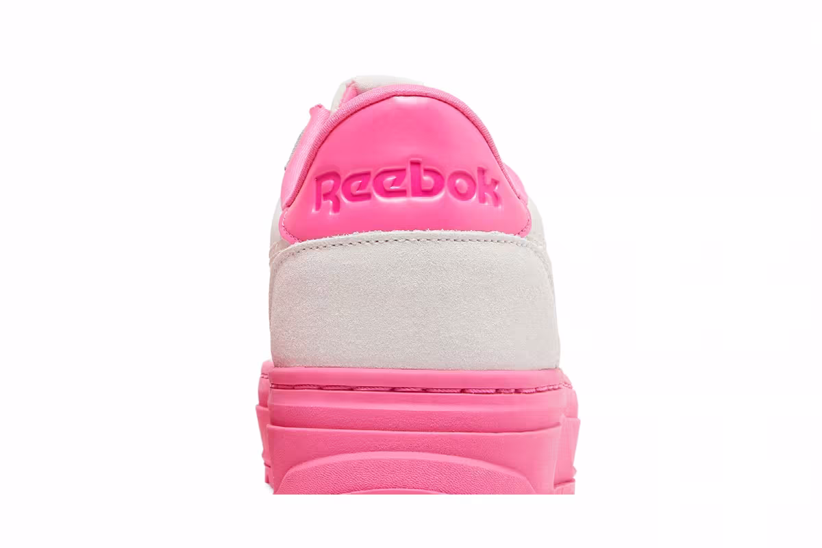 Reebok Women's Club C Double Geo Chalk Atomic Pink, view 8