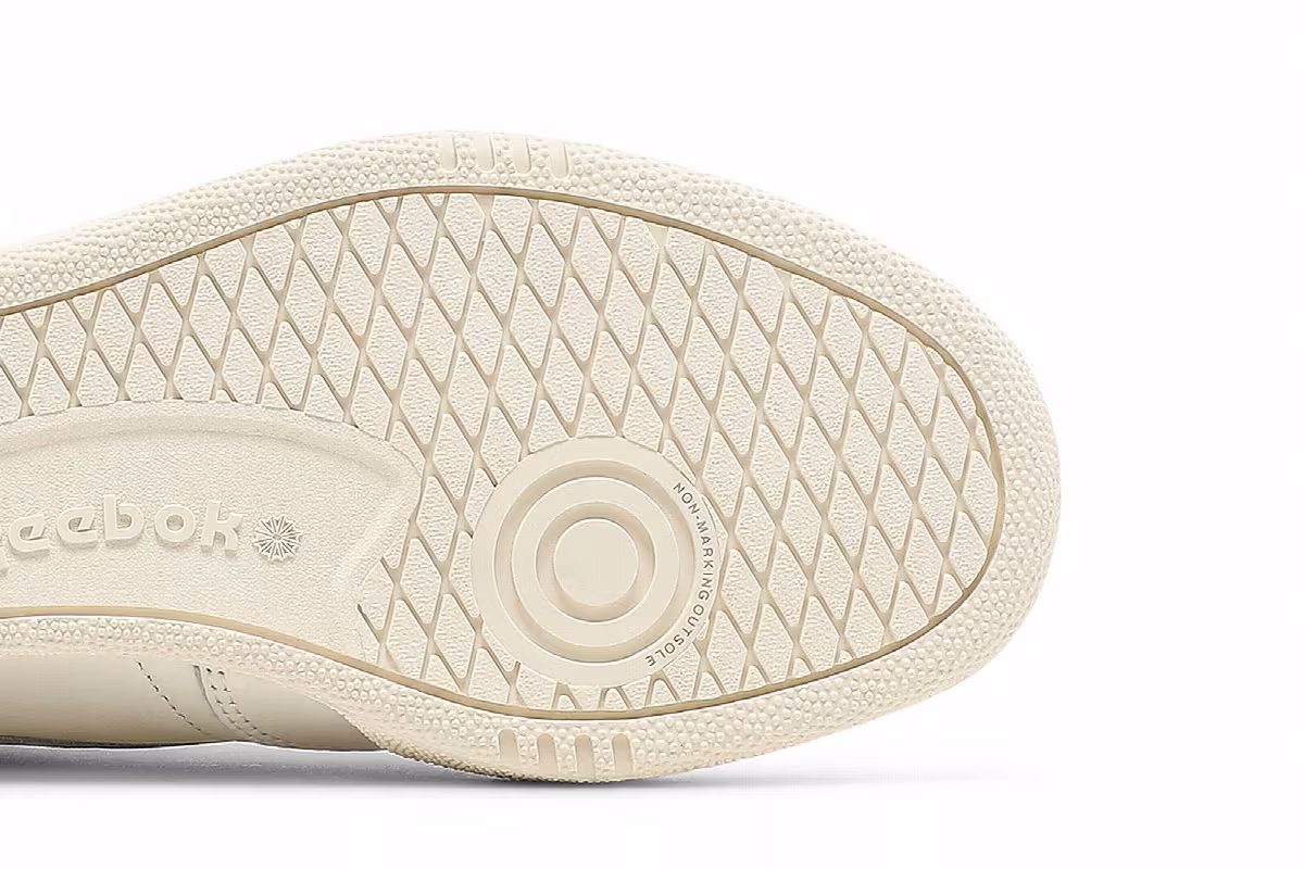 Reebok Club C 85 Classic White Collegiate Burgundy, view 6