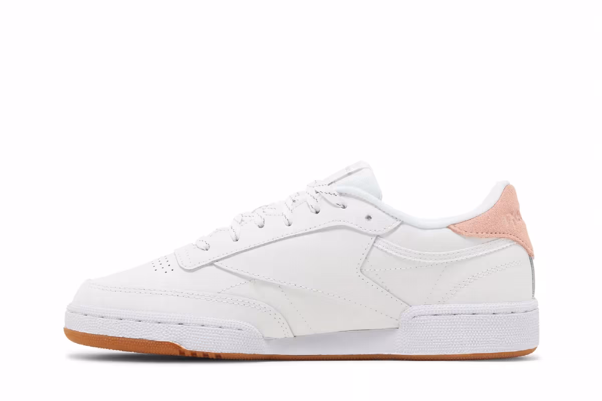Reebok Women's Club C 85 White Blush Metal, view 4