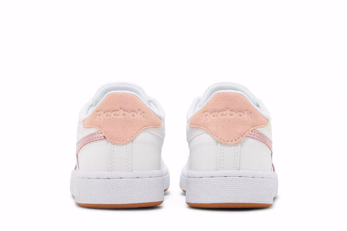 Reebok Women's Club C 85 White Blush Metal, view 7