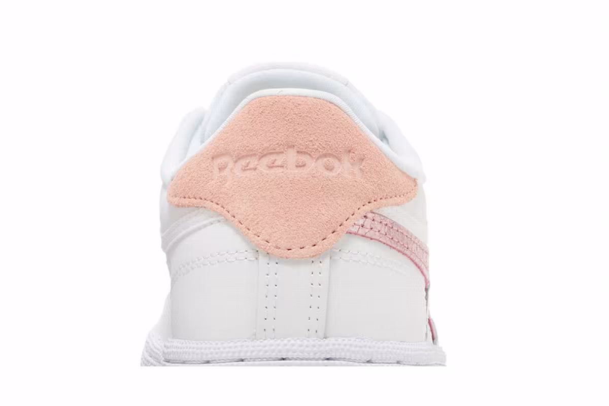 Reebok Women's Club C 85 White Blush Metal, view 8
