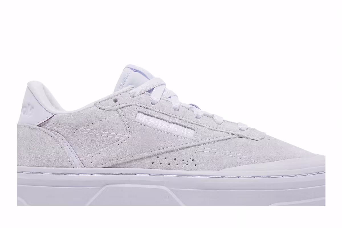 Reebok Women's Club C Double Geo Lucid Lilac, view 3