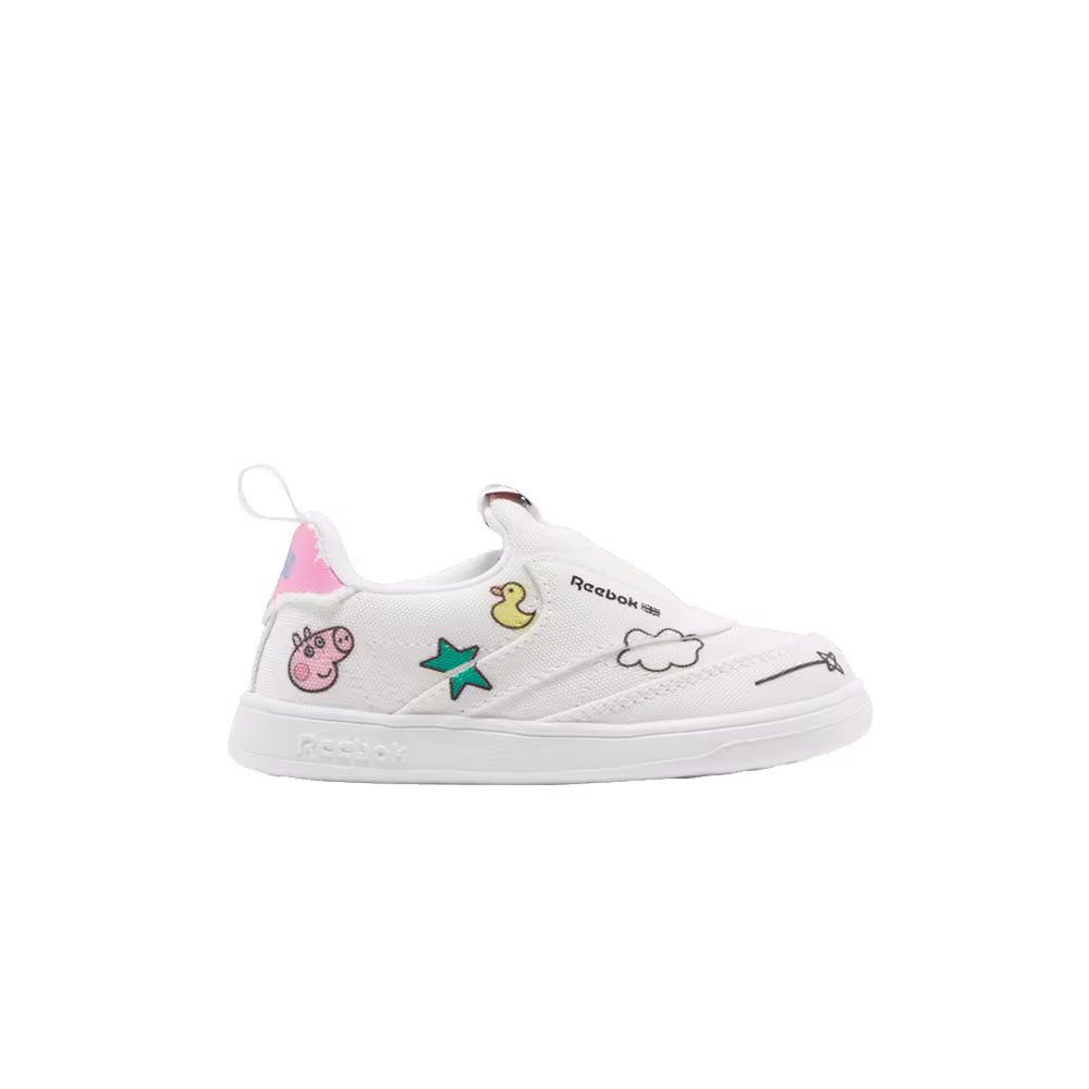 Peppa Pig x Reebok Club C Slip-On 4 Toddler Play Dreamy