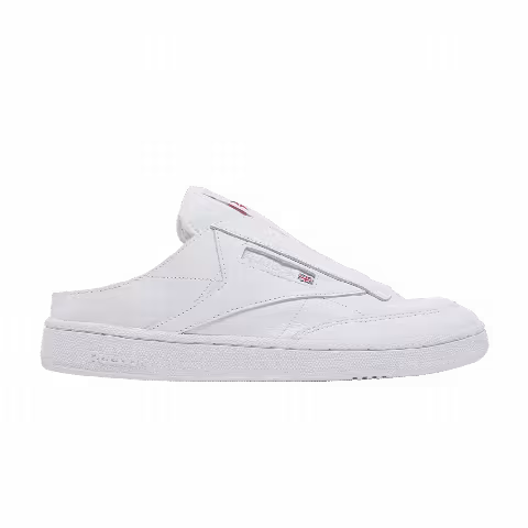 Reebok Club C Laceless Mule 'Triple White'