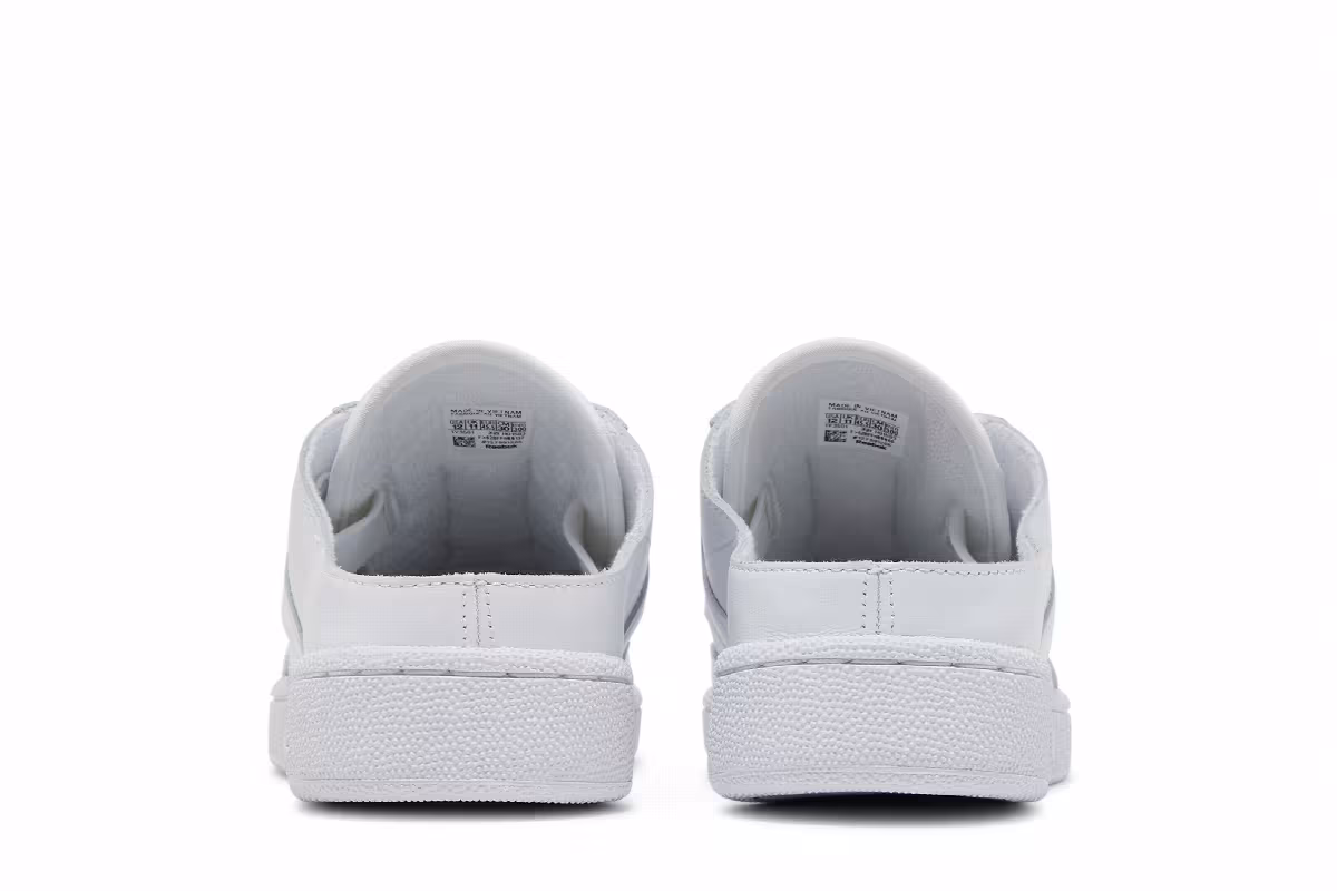 Reebok Club C Laceless Mule Triple White, view 7