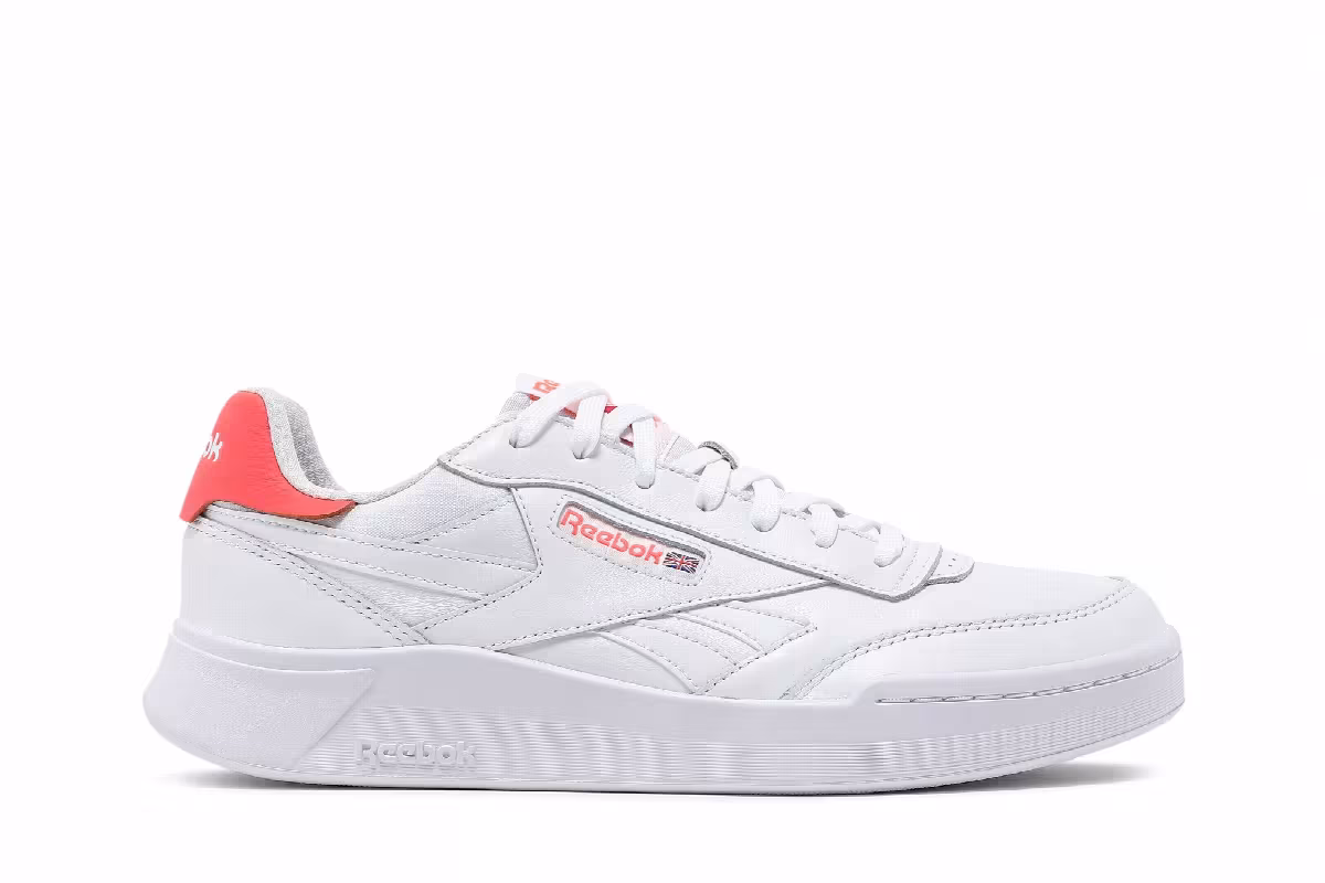Reebok Club C Revenge Legacy White Orange Flare, view 2