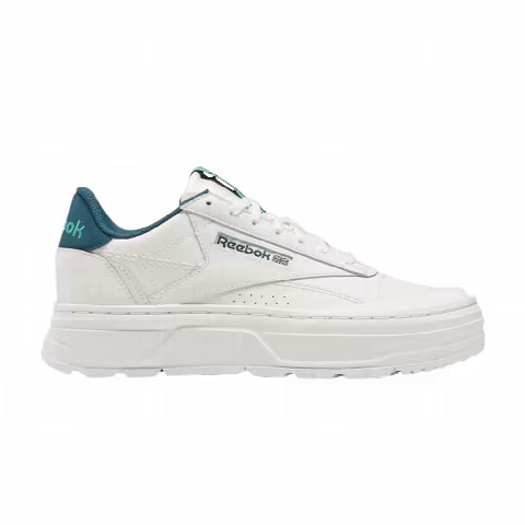 Reebok Wmns Club C Double Geo 'Chalk Future Teal'