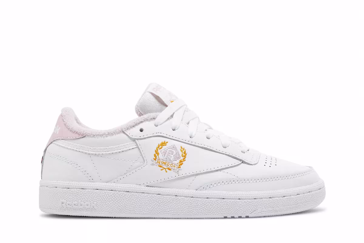 Reebok Women's Club C 85 OG Crest - White Frost Berry, view 2
