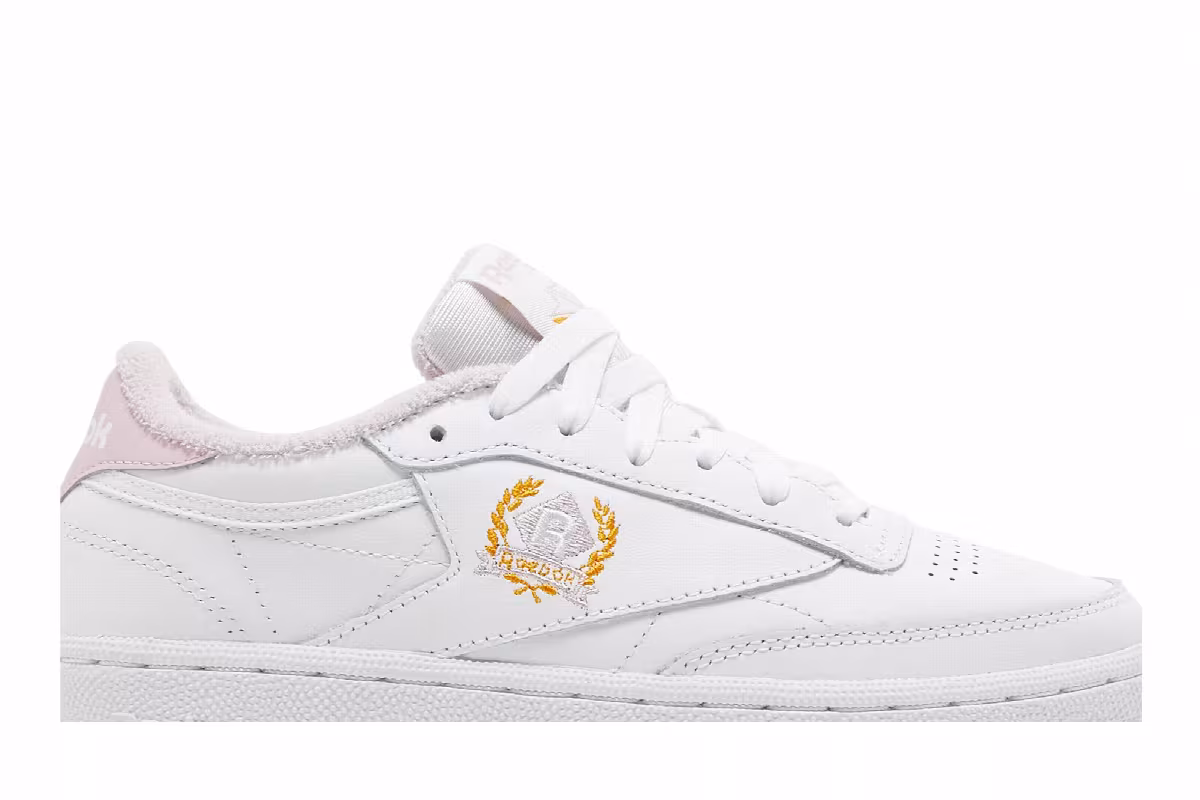 Reebok Women's Club C 85 OG Crest - White Frost Berry, view 3