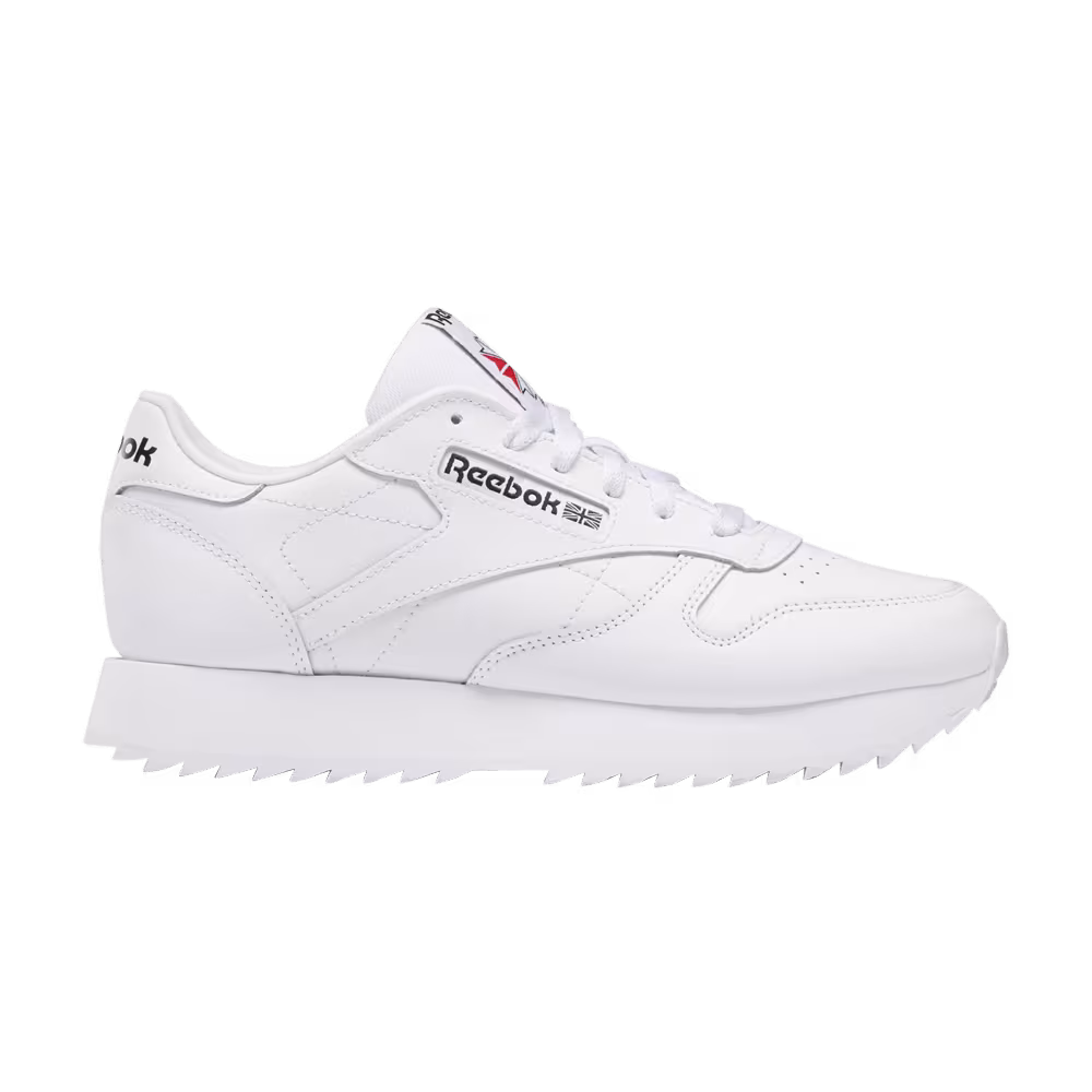Reebok Women's Classic Leather Ripple Triple White