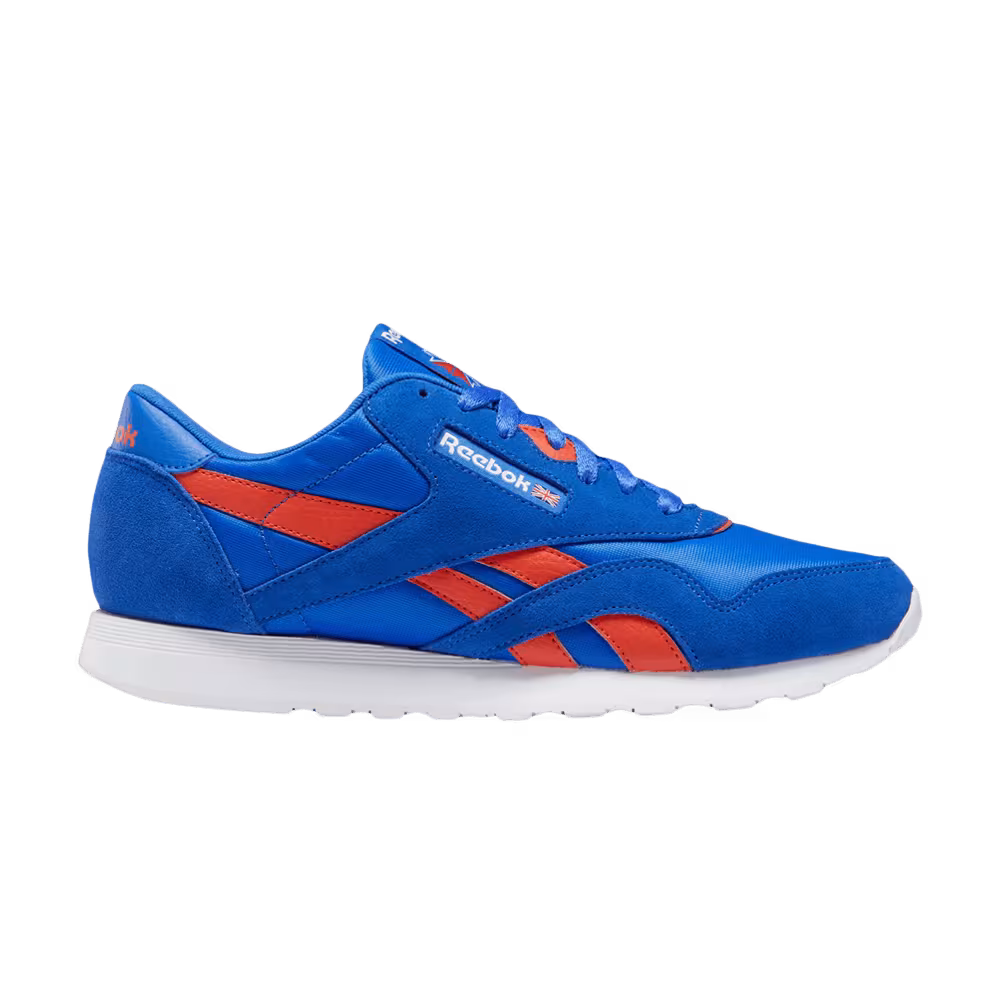 Reebok Classic Nylon Blue Dynamic Red