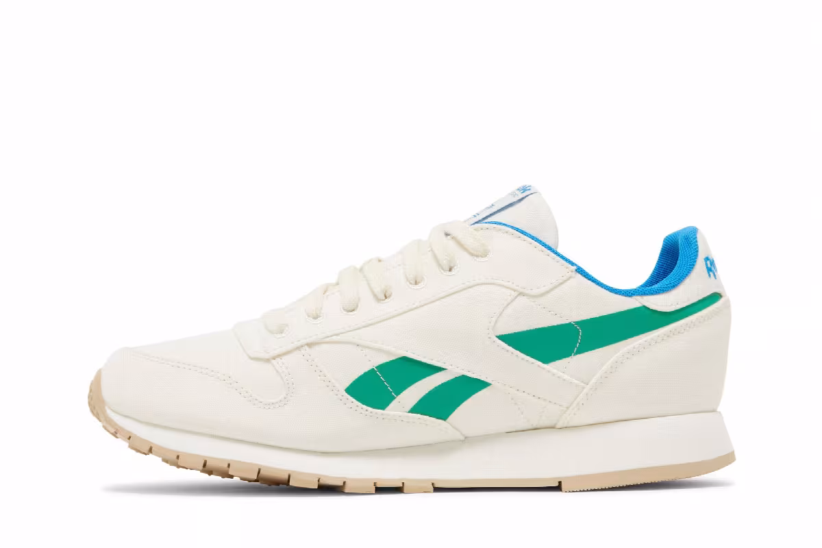 Reebok Classic Leather Grow Chalk Court Green, view 4