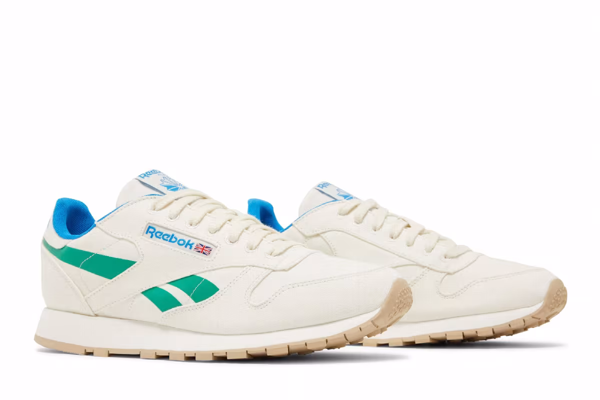 Reebok Classic Leather Grow Chalk Court Green, view 9