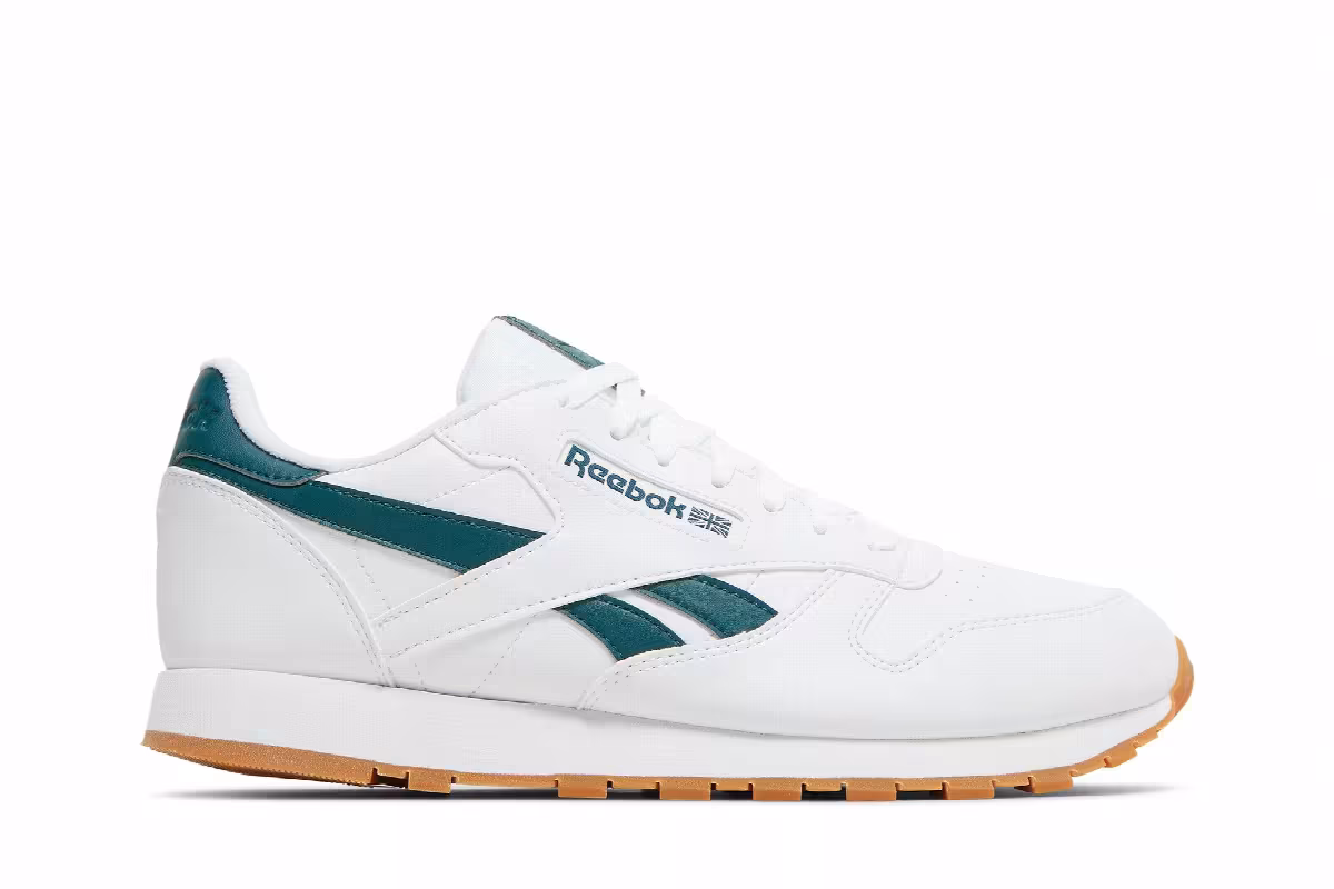 Reebok Classic Leather White Midnight Pine, view 2