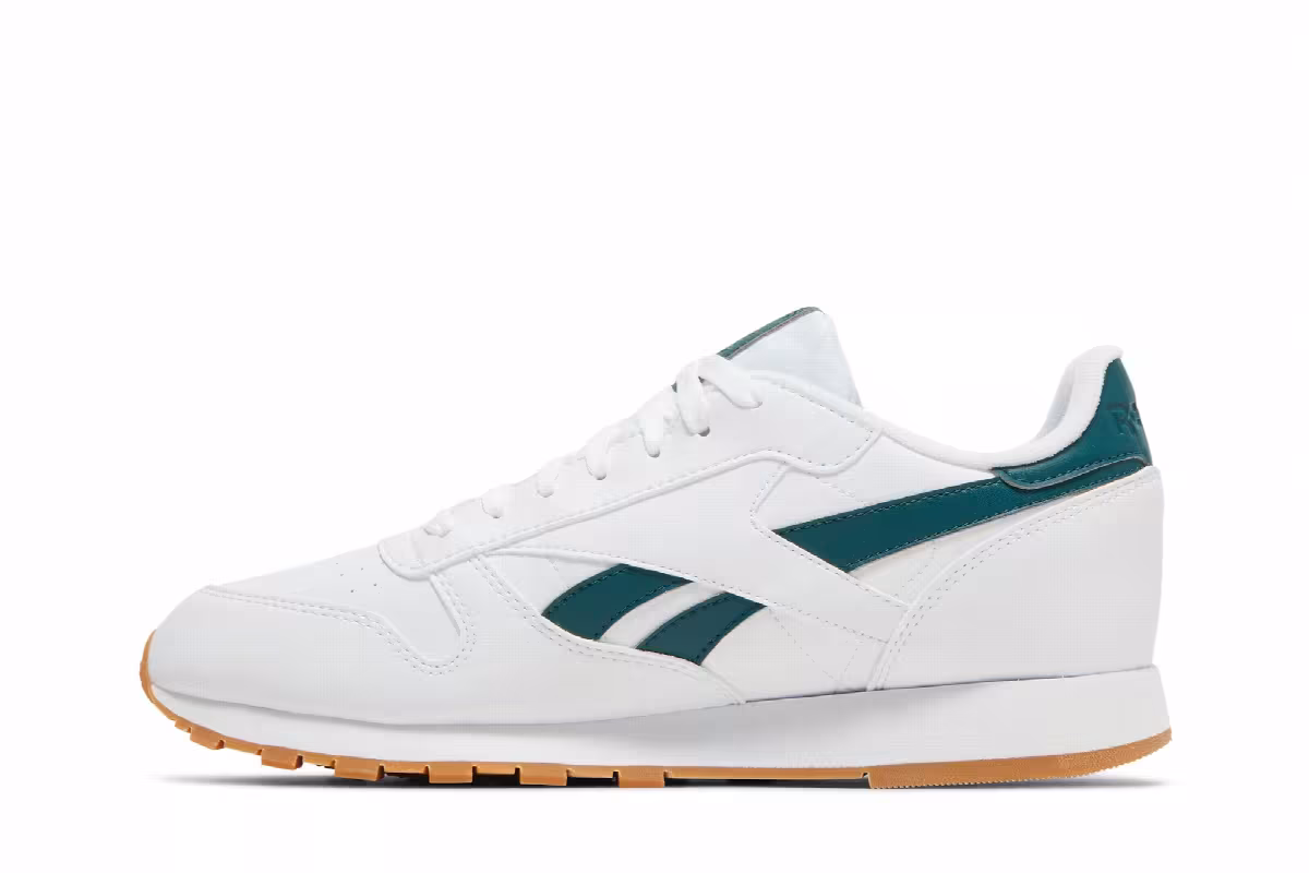 Reebok Classic Leather White Midnight Pine, view 4