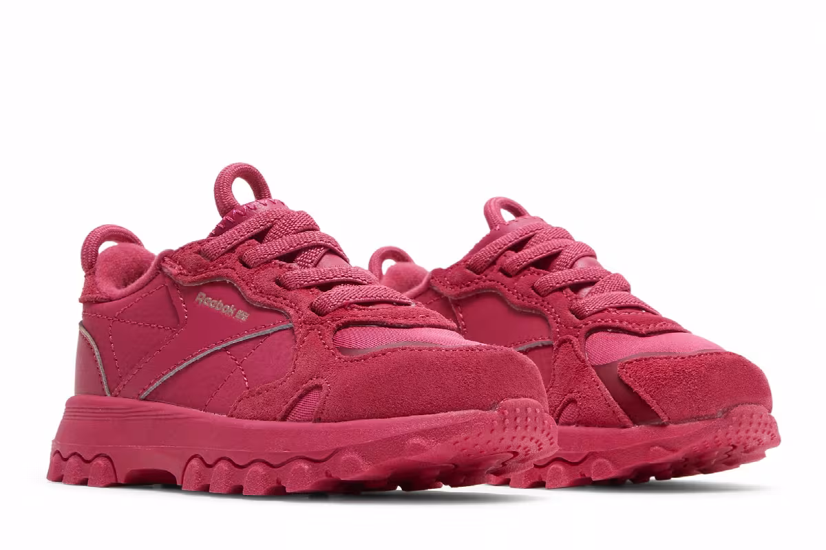Cardi B x Reebok Classic Leather Toddler Semi Pursuit Pink, view 9