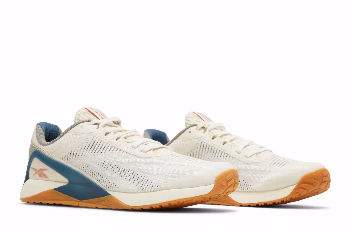 Reebok Nano X1 Vegan Classic White Brave Blue, view 9