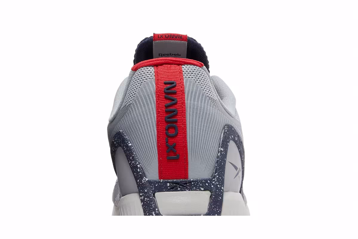 Reebok Nano X1 Grey Vector Red, view 8