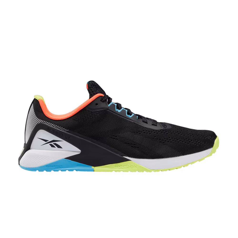Reebok Nano X1 Black Orange Aqua