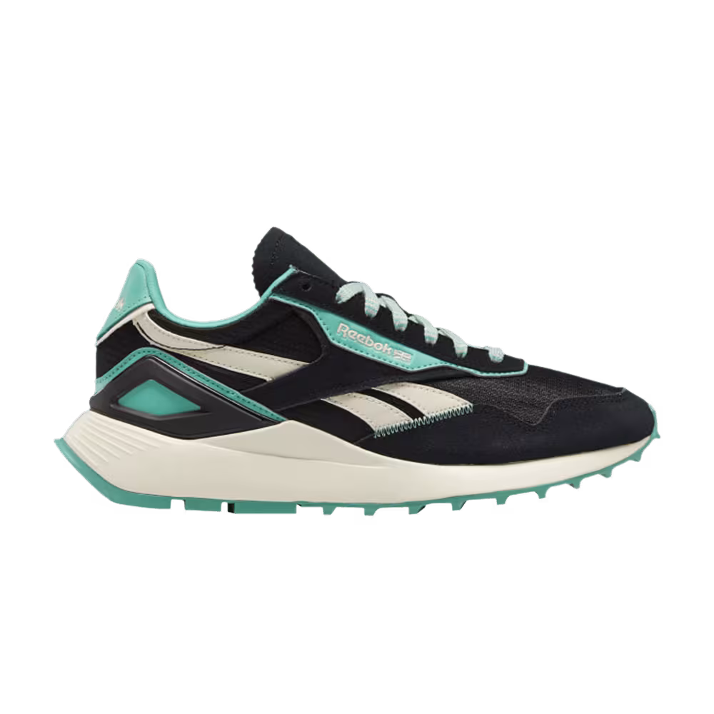 Reebok Women's Classic Leather Legacy AZ Black Future Teal