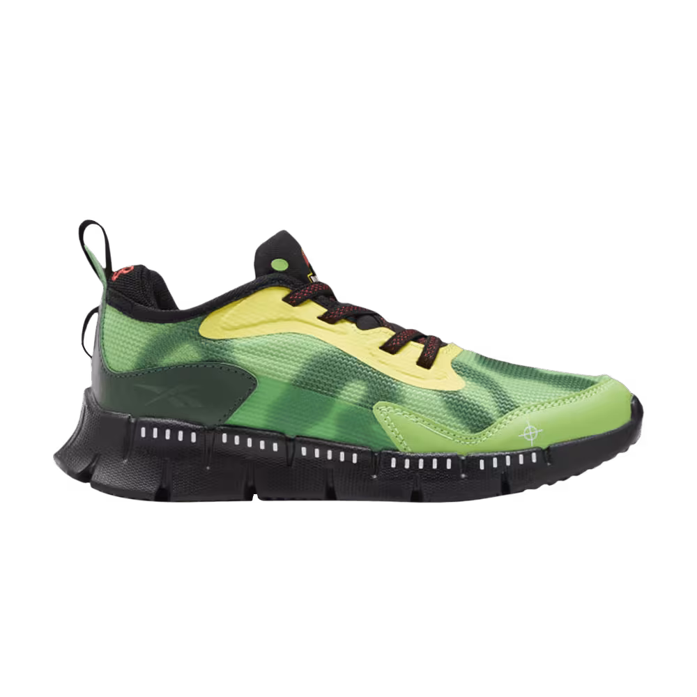 Jurassic Park x Reebok Zig Dynamica Alt Little Kid Night Vision Goggles