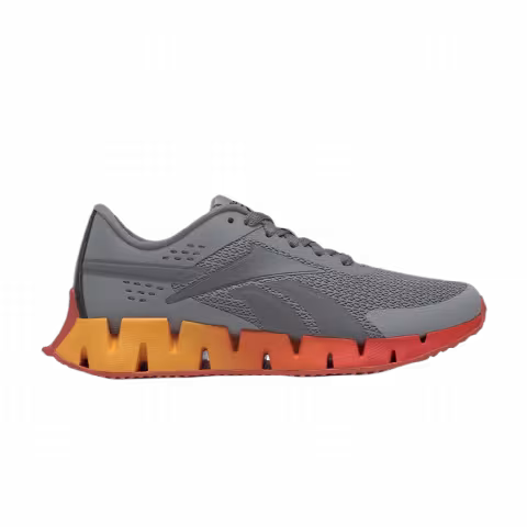 Reebok Zig Dynamica 2 Big Kid 'Grey Dynamic Red'