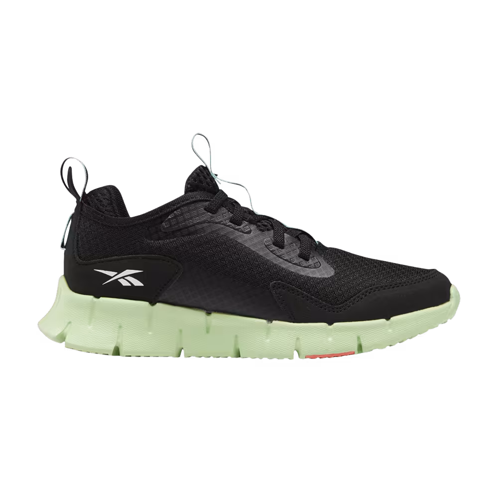 Reebok Zig Dynamica Alt Little Kid Black Neon Mint