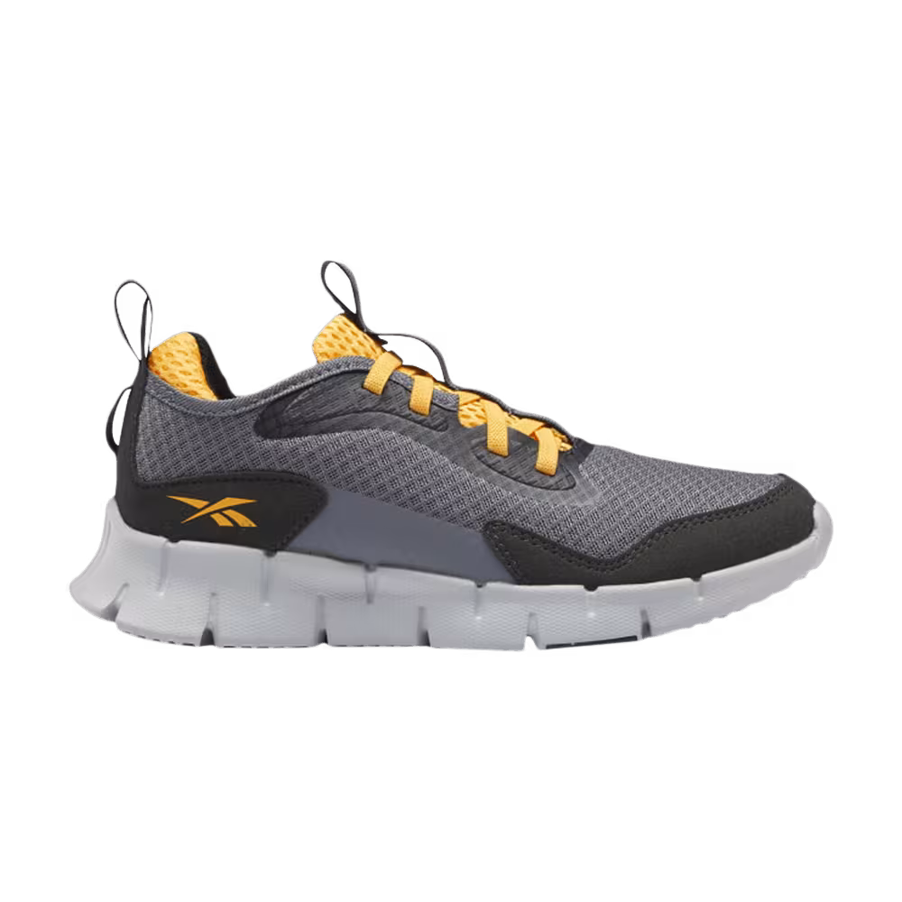 Reebok Zig Dynamica Alt Little Kid Cold Grey Solar Gold