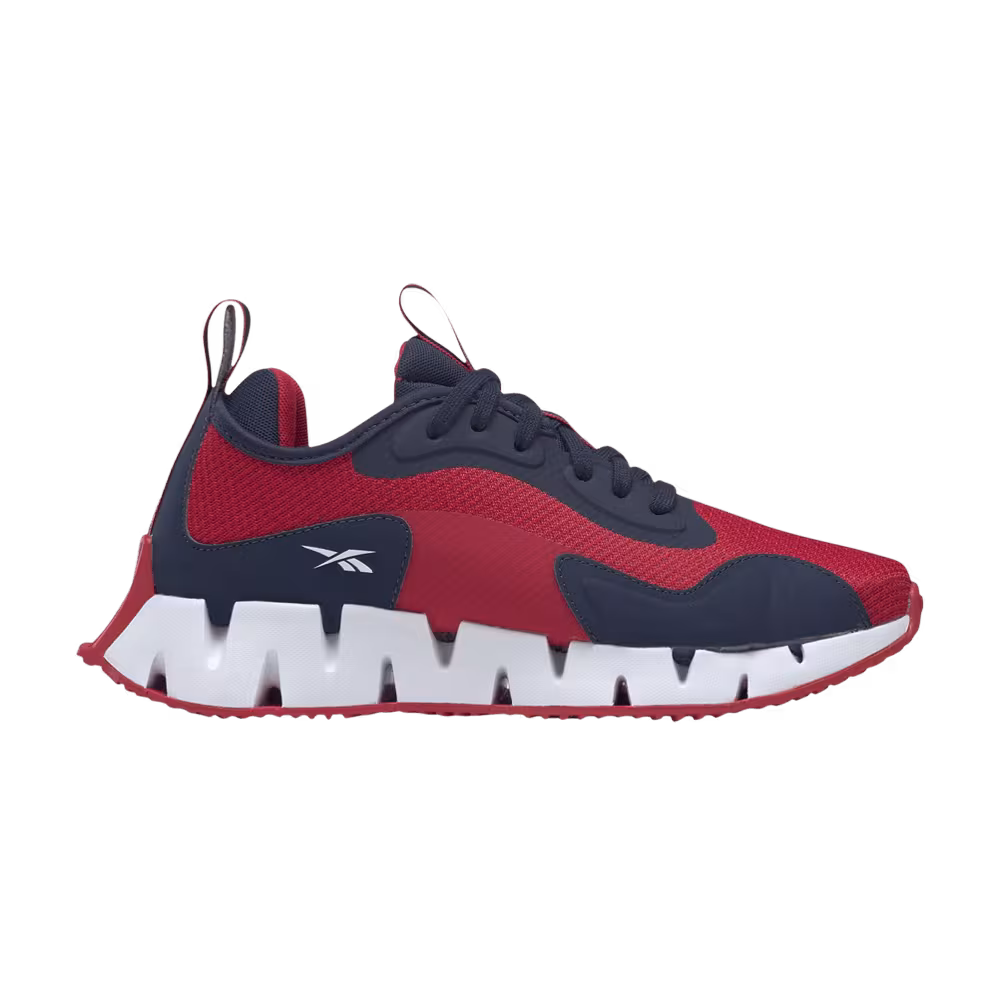 Reebok Zig Dynamica J Vector Red Navy