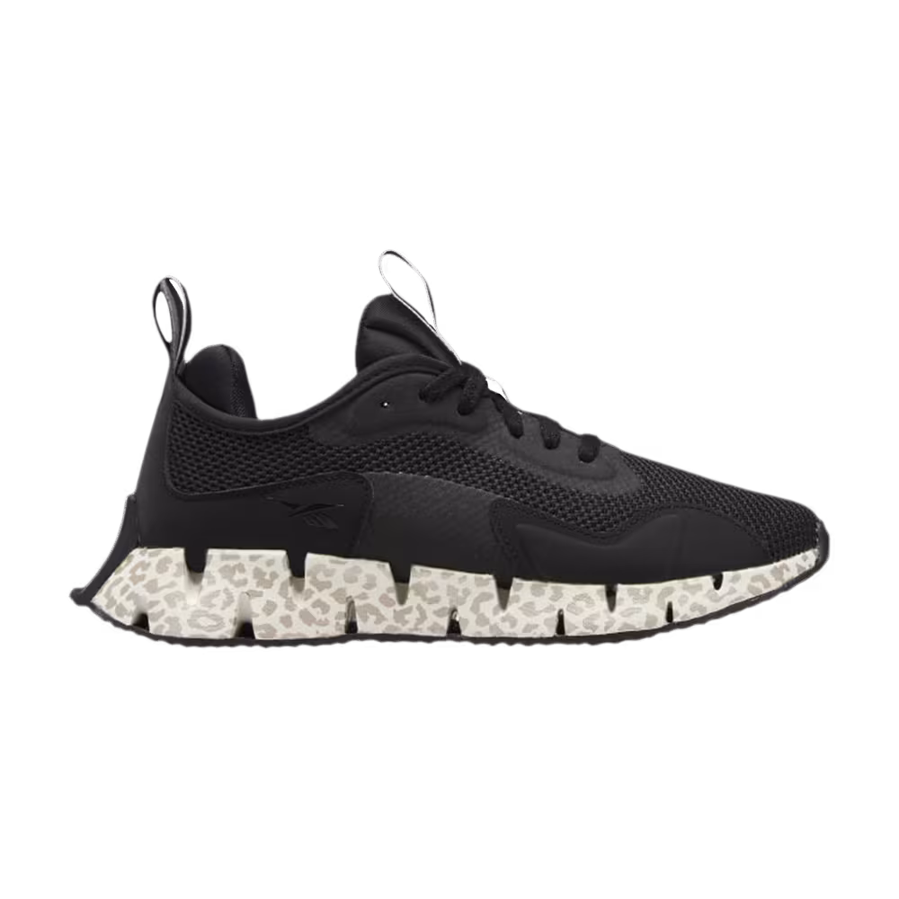 Reebok Women's Zig Dynamica Black Leopard