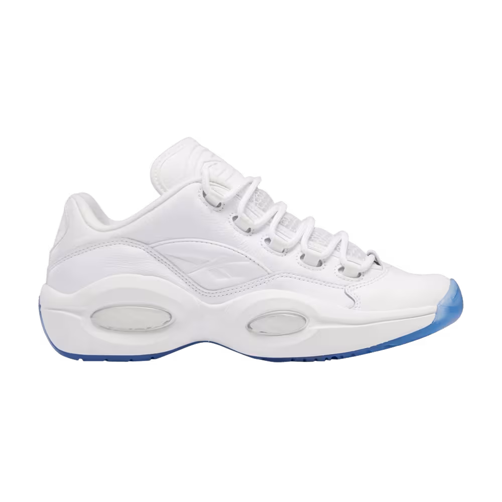 Reebok Question Low J White Clear