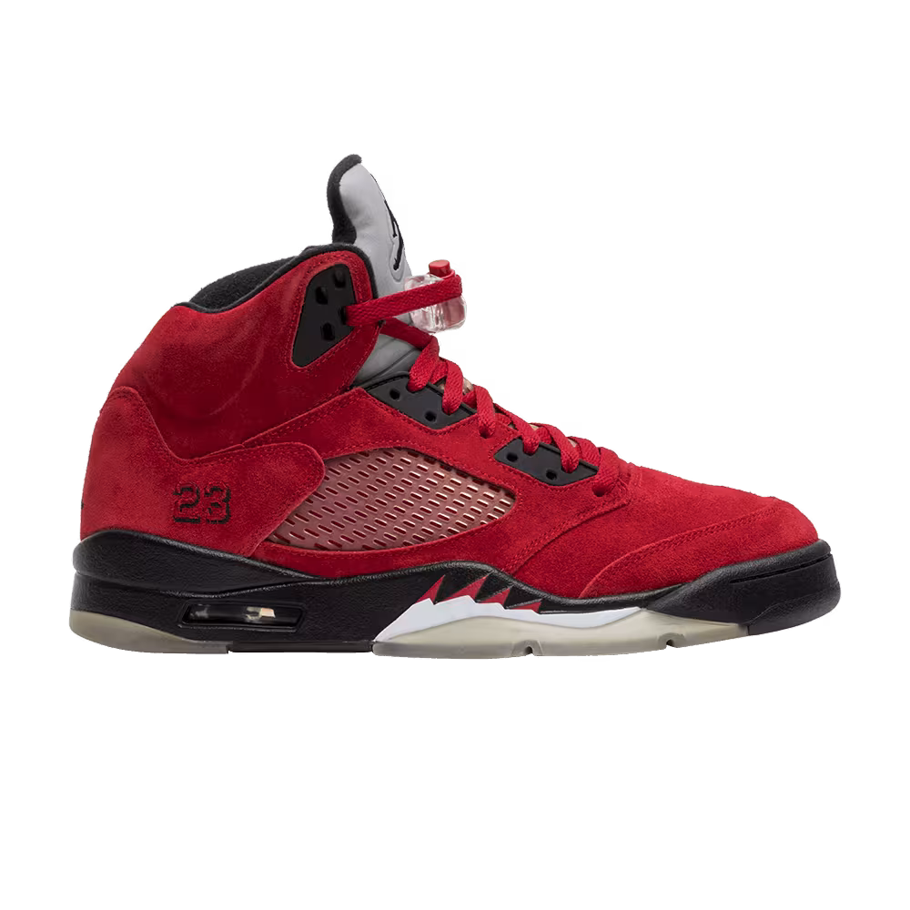 Air Jordan 5 Raging Bull Pack - Red Suede