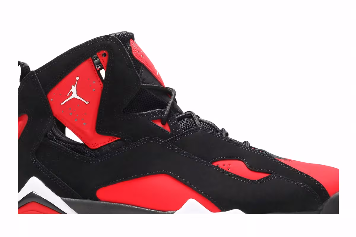 Air Jordan True Flight Black University Red, view 3