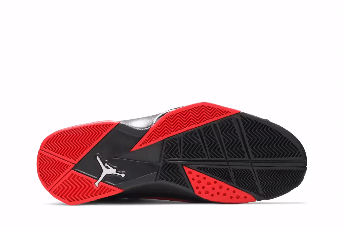 Air Jordan True Flight Black University Red, view 5