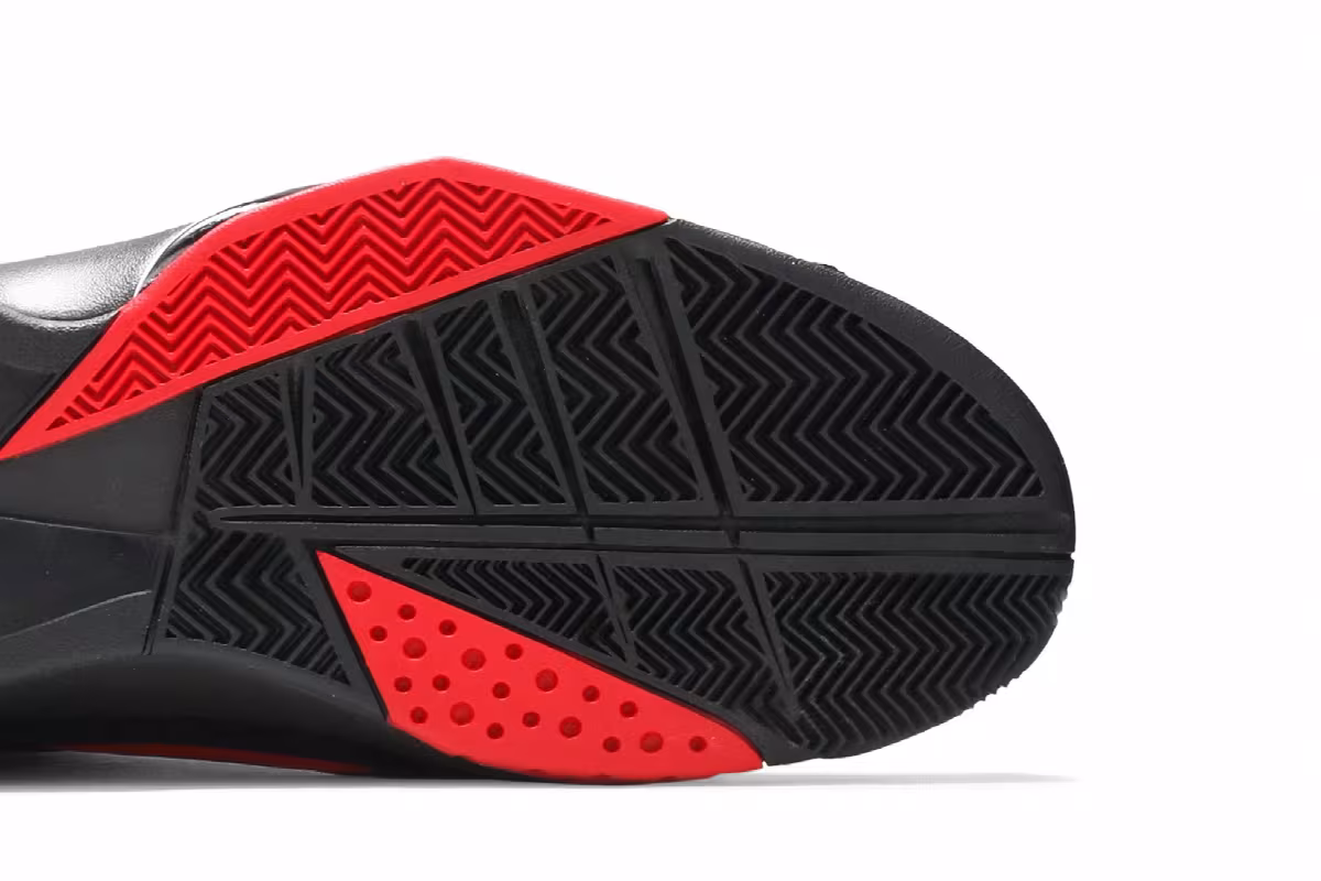 Air Jordan True Flight Black University Red, view 6