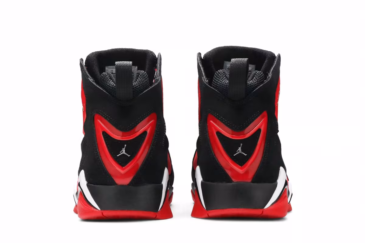 Air Jordan True Flight Black University Red, view 7