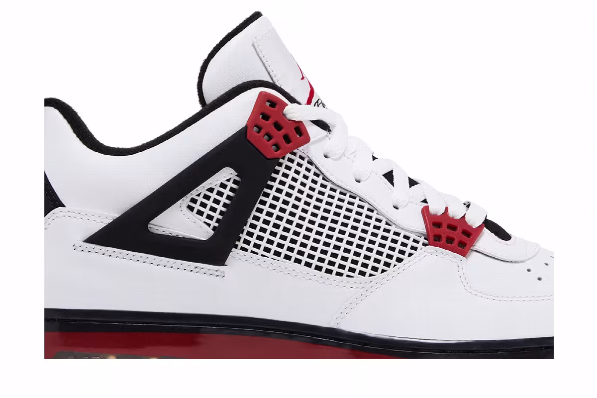 Air Jordan Fusion 4 Fire Red, view 3