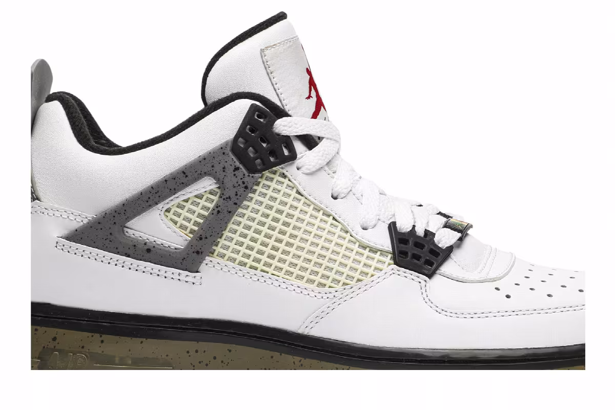 Air Jordan Fusion 4 White Cement, view 3