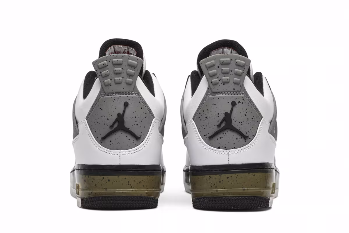 Air Jordan Fusion 4 White Cement, view 7